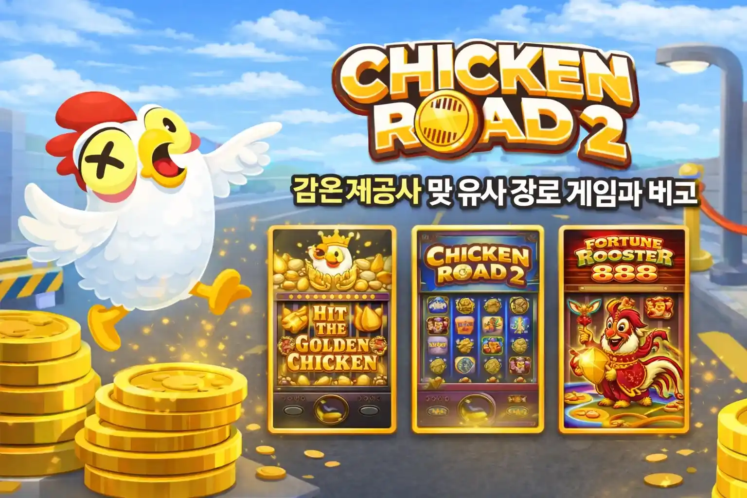 같은 제공사 및 유사 장르 게임과 비교